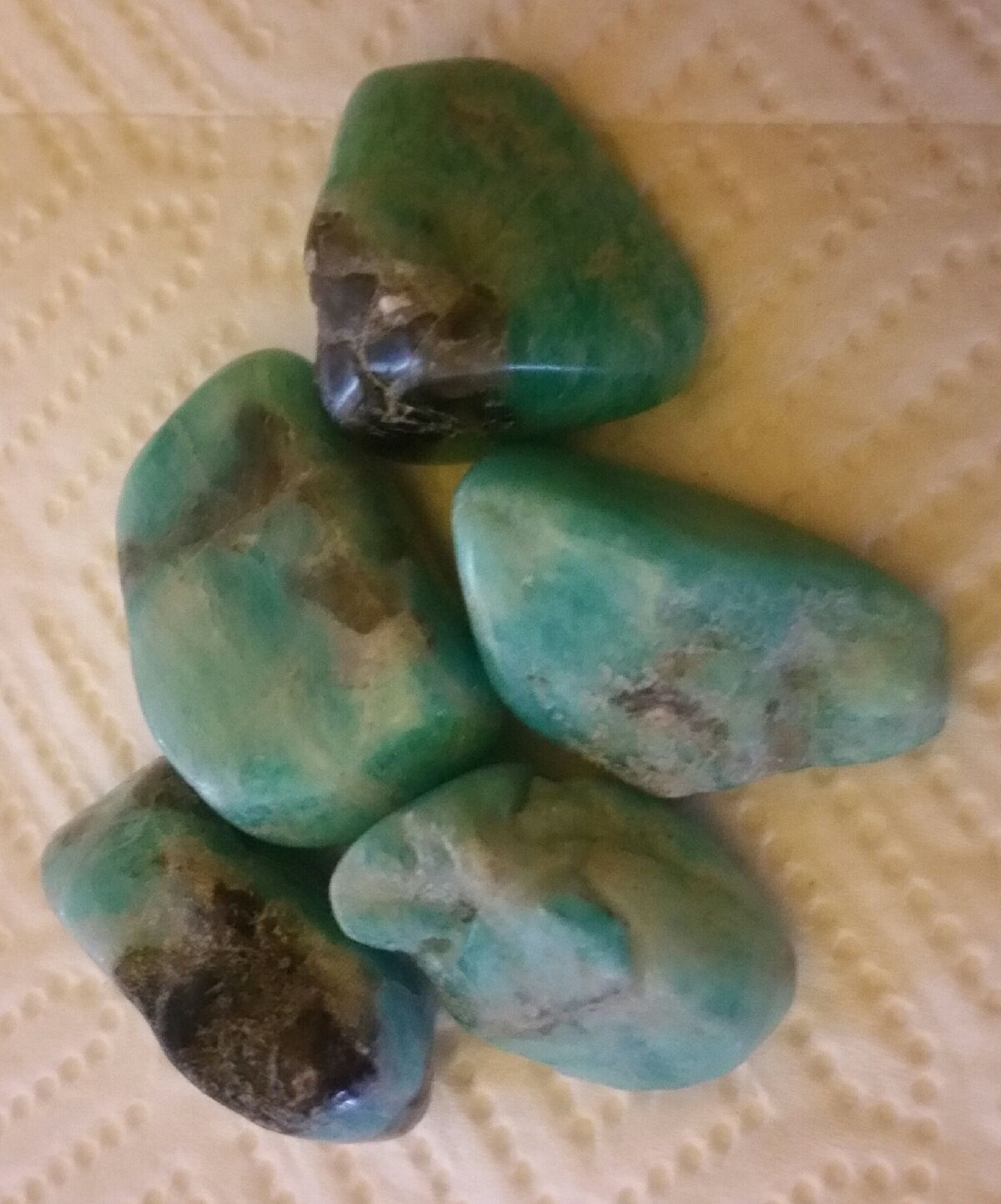 Rare Blessed Larimar Love & Communication Stones - Only 5 Available!!